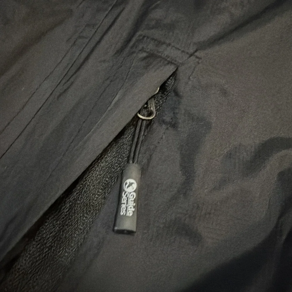 Gander Mountain Guide Series Men's 2XL Hooded Nylon Lined Black Jacket